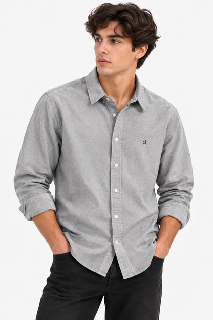 Calvin Klein Shirt Grey Grey / L