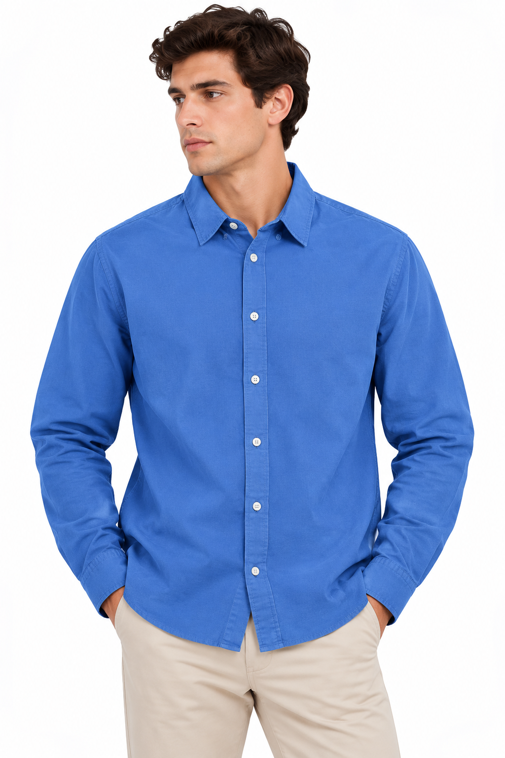 Zara Shirt 400 Blue Shirt S / Blue