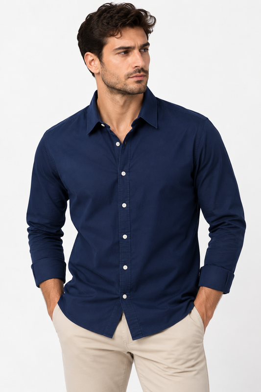 Zara Shirt 400 Dark Dark Navy Shirt S / Dark Navy