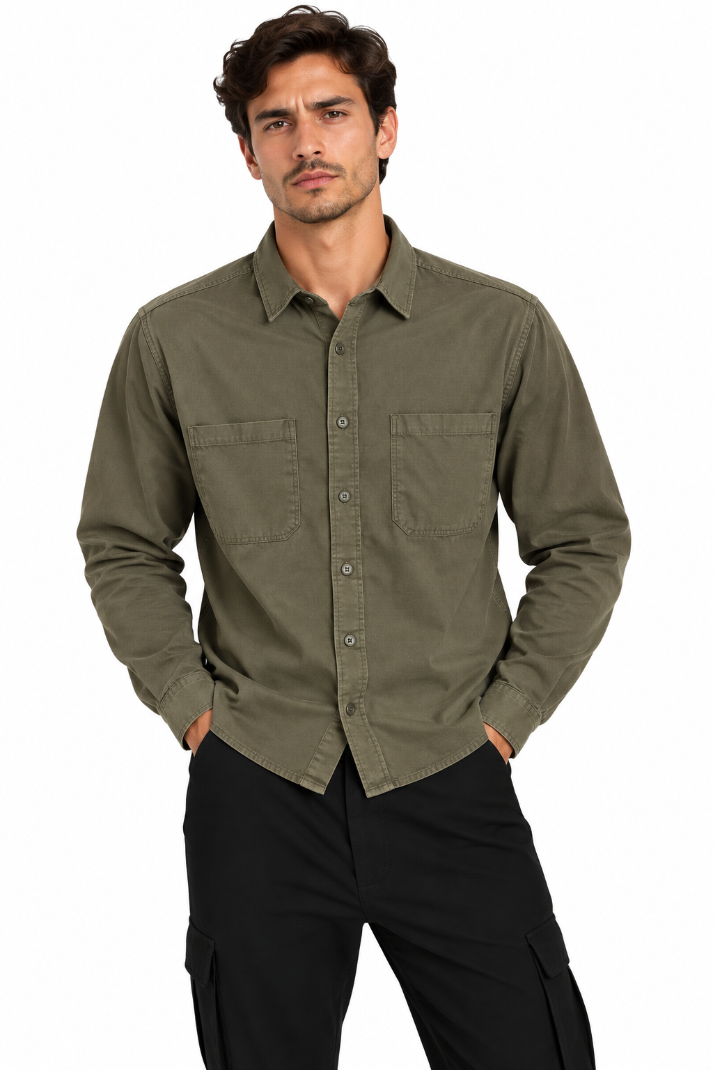 Zara Shirt Oily 401 Oily / L