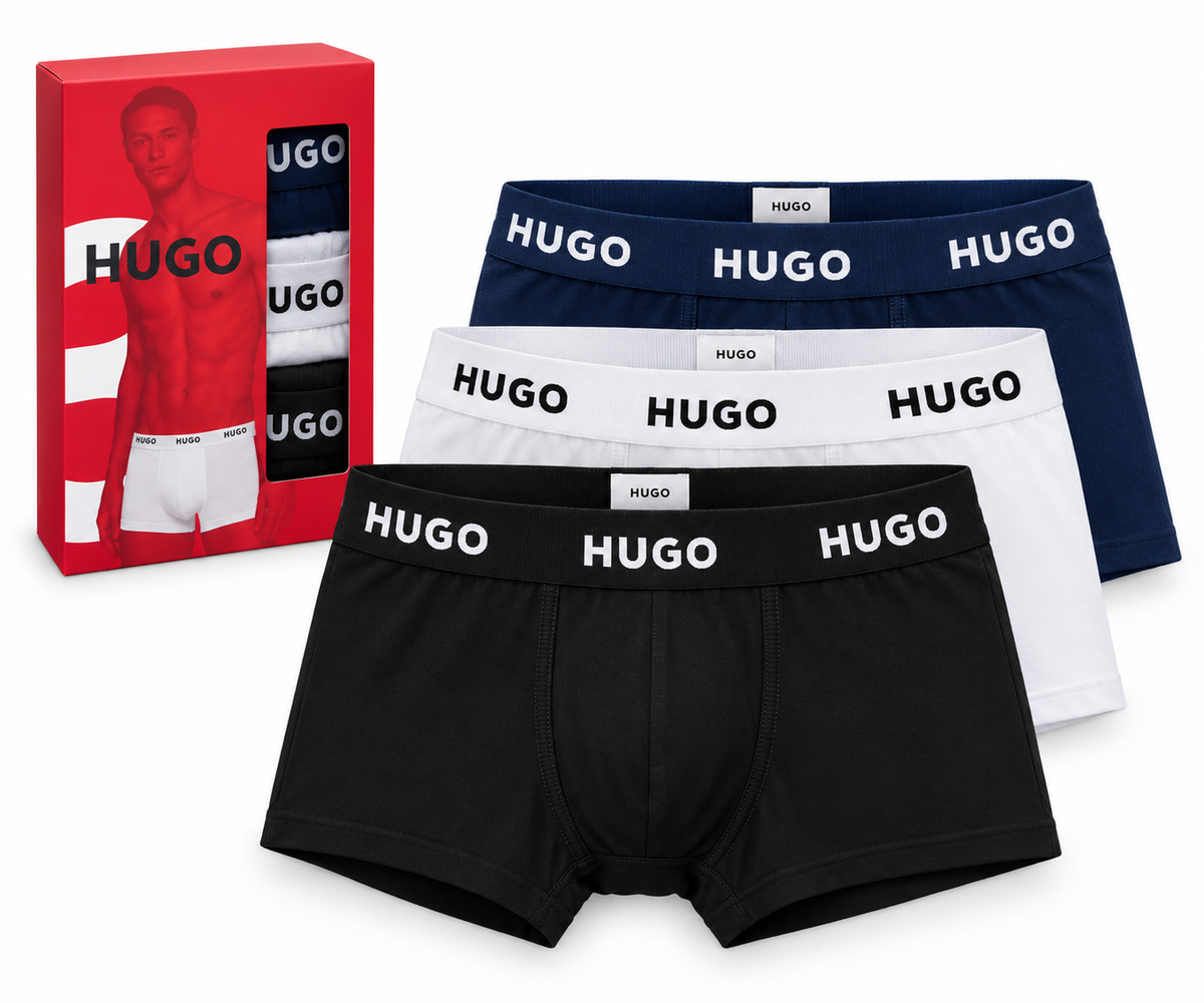 Hugo Boss Boxer White & Navy & Black Boxers