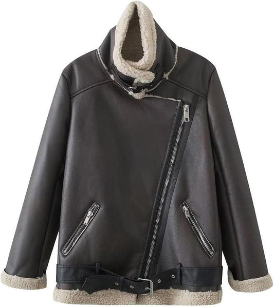 Zara Jacket Black&Beige Black&Beige / M