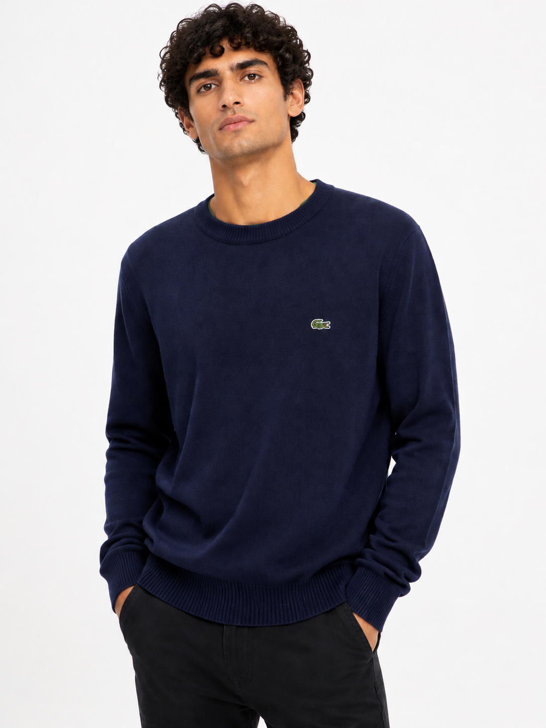 LACOSTE SWEATSHIRT SWEAT 4032 navy / XXL