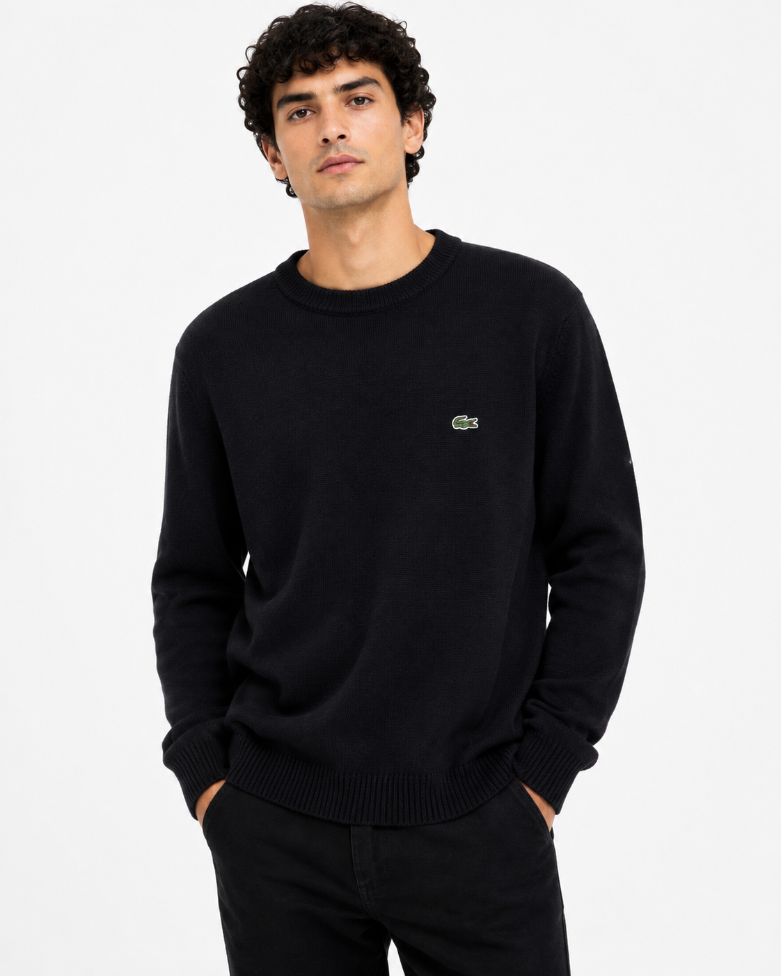 LACOSTE SWEATSHIRT SWEAT 4032 black / M