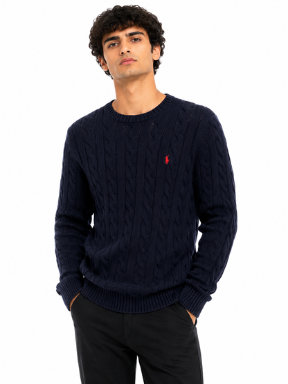 POLO SWEATSHIRT SWEAT 4016 black / XXL