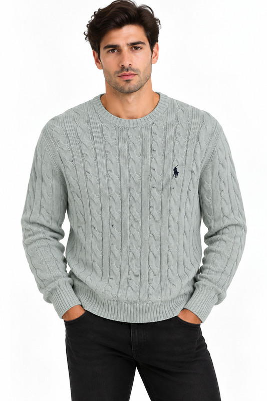 POLO SWEATSHIRT SWEAT GREY 4016 grey / S