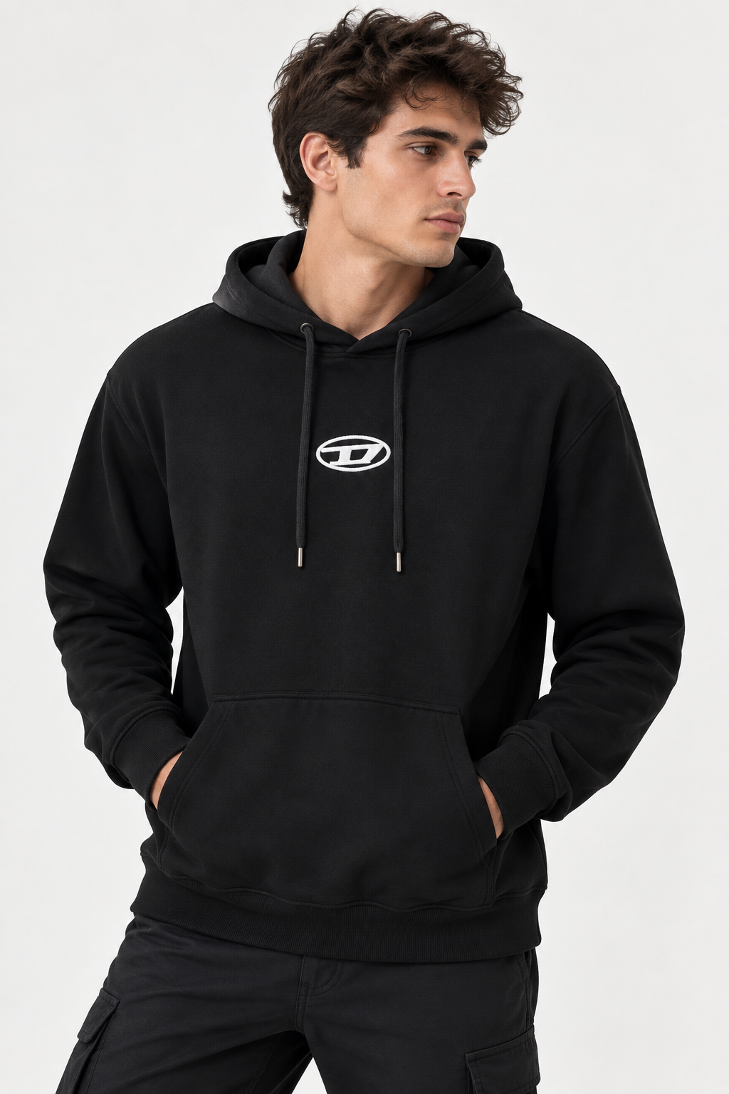 Diesel Hoodie - Black Hoodie S / Black