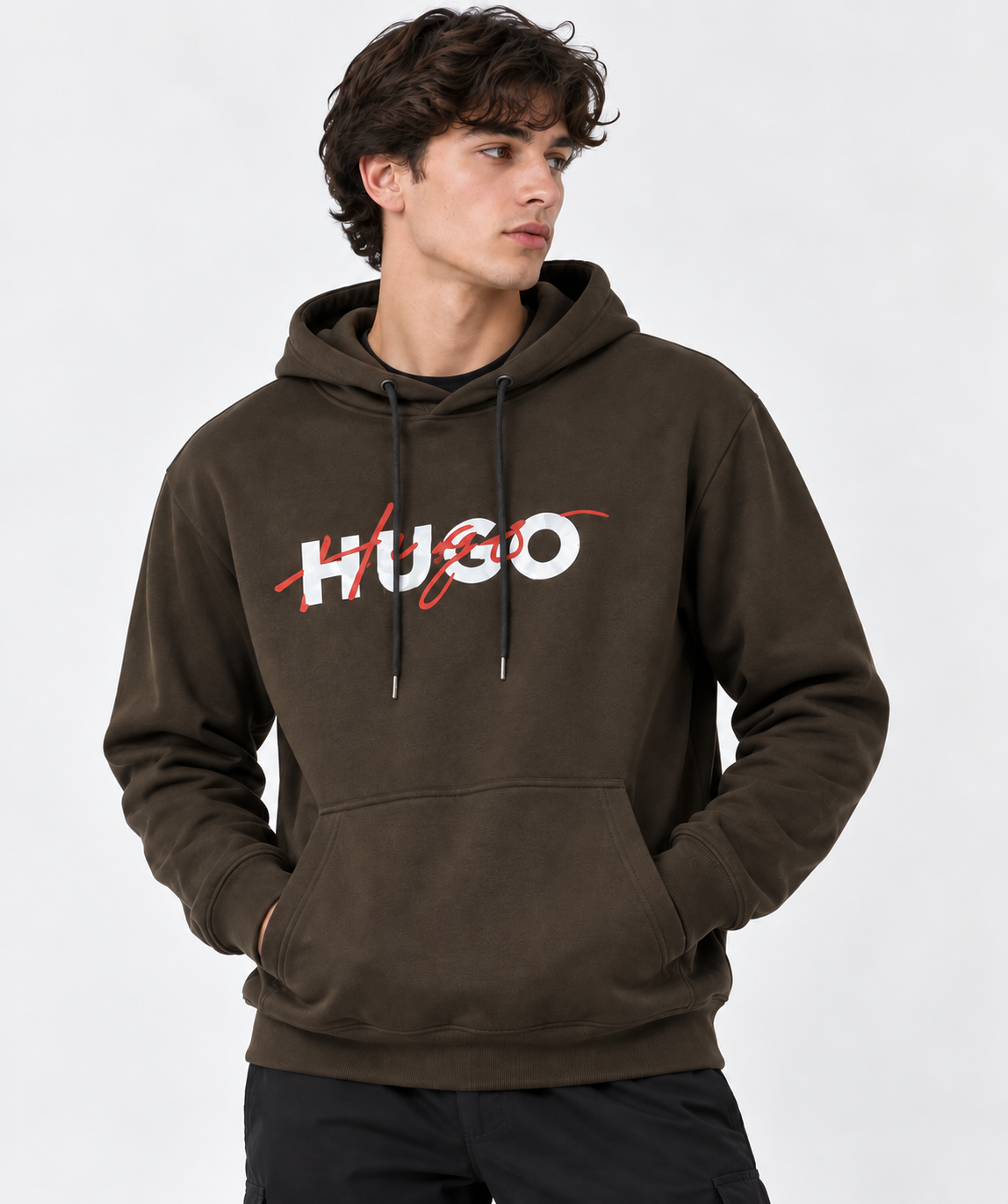 Hugo Boss Hoodie Brown Brown / L