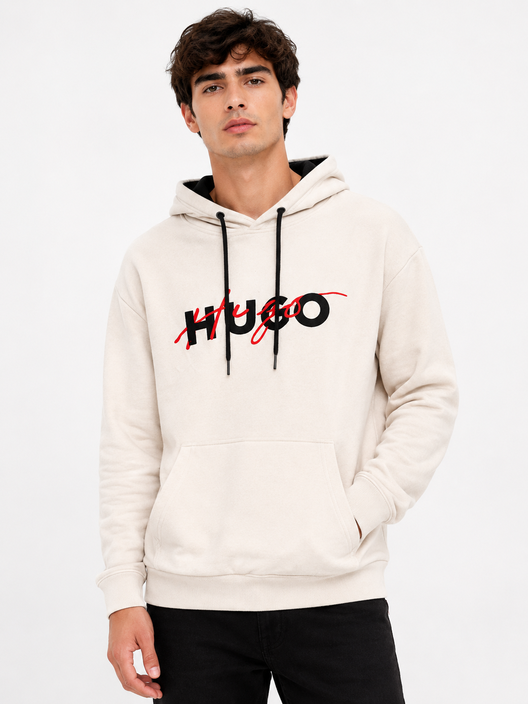 Hugo Boss Hoodie Beige Hoodie L / Beige