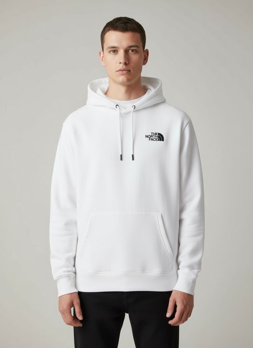 The North Face Hoodie White White / S
