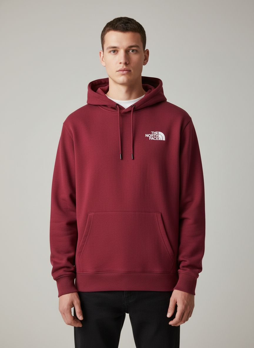The North Face Hoodie Red Red / S
