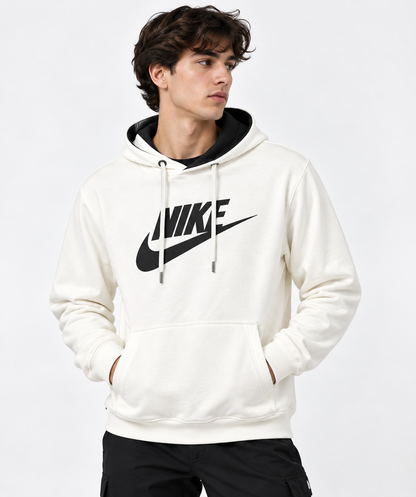 NIKE HOODIE white / M