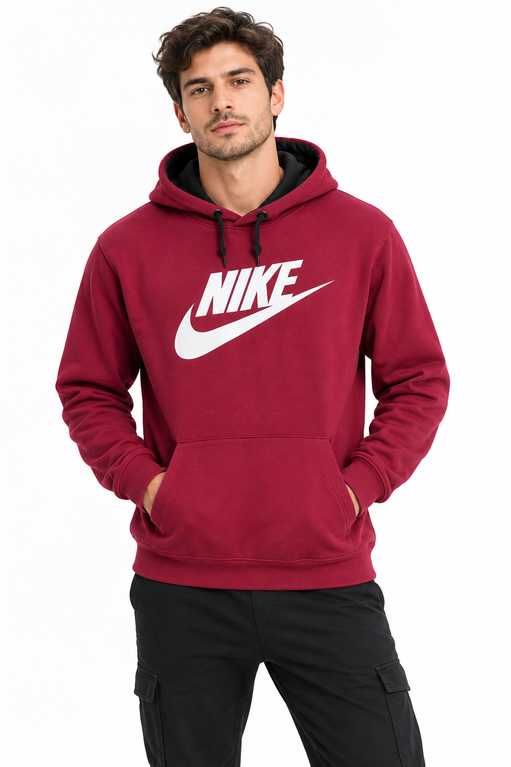 Nike Hoodie Red Red / Xl