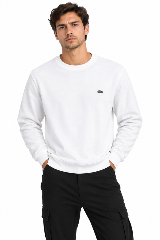 Lacoste Sweat Sh 4004-12 White Sweatshirt M / White