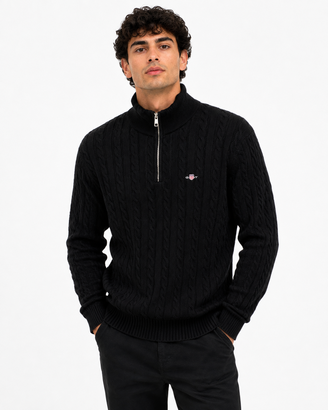GANT SWEATSHIRT SWEAT 30021 black / M