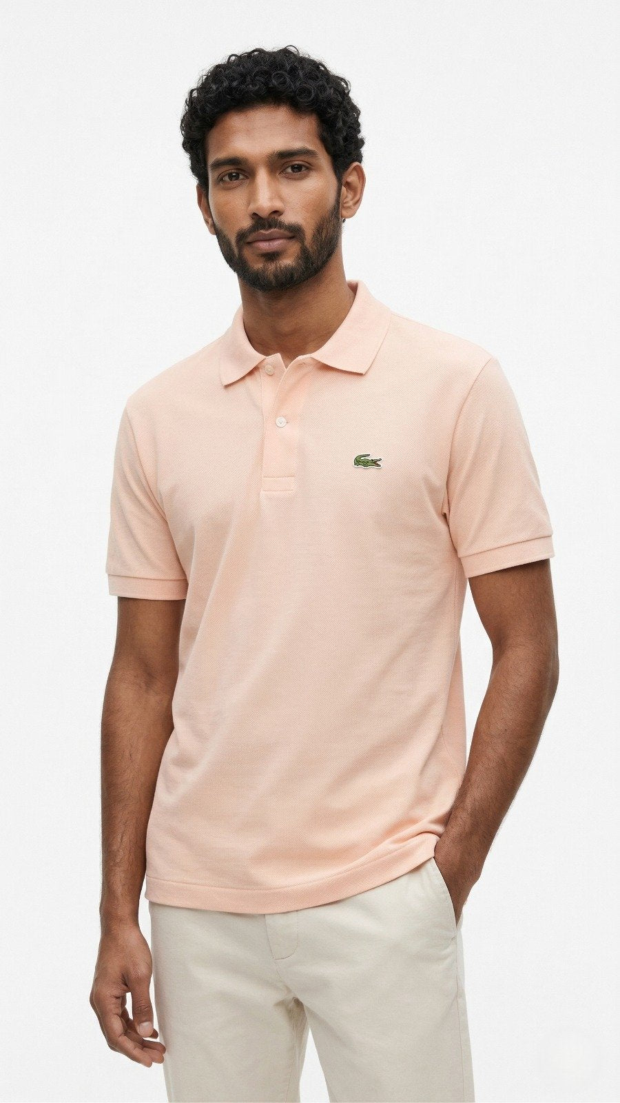 Lacoste Polo Roz 1012-10 Roz / M