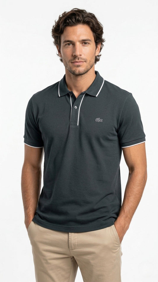 Lacoste Polo Black 1311-2 Black / M