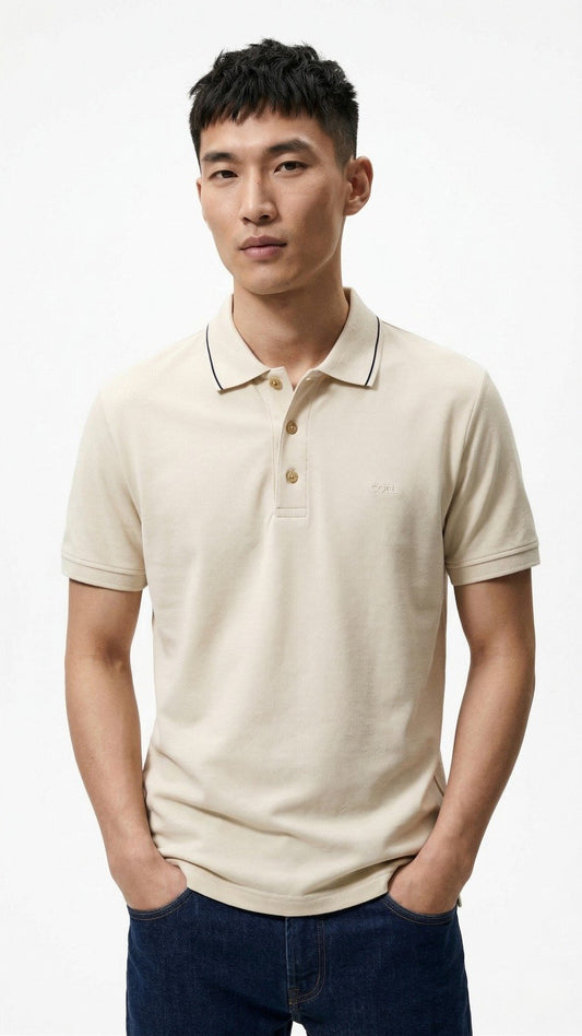 Boss Polo Beige 1399 Beige / M