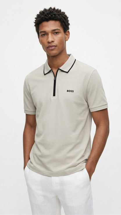 Boss Polo Grey 1437 Grey / M