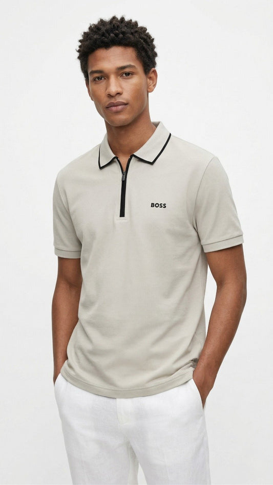 Boss Polo Grey 1437 Grey / M