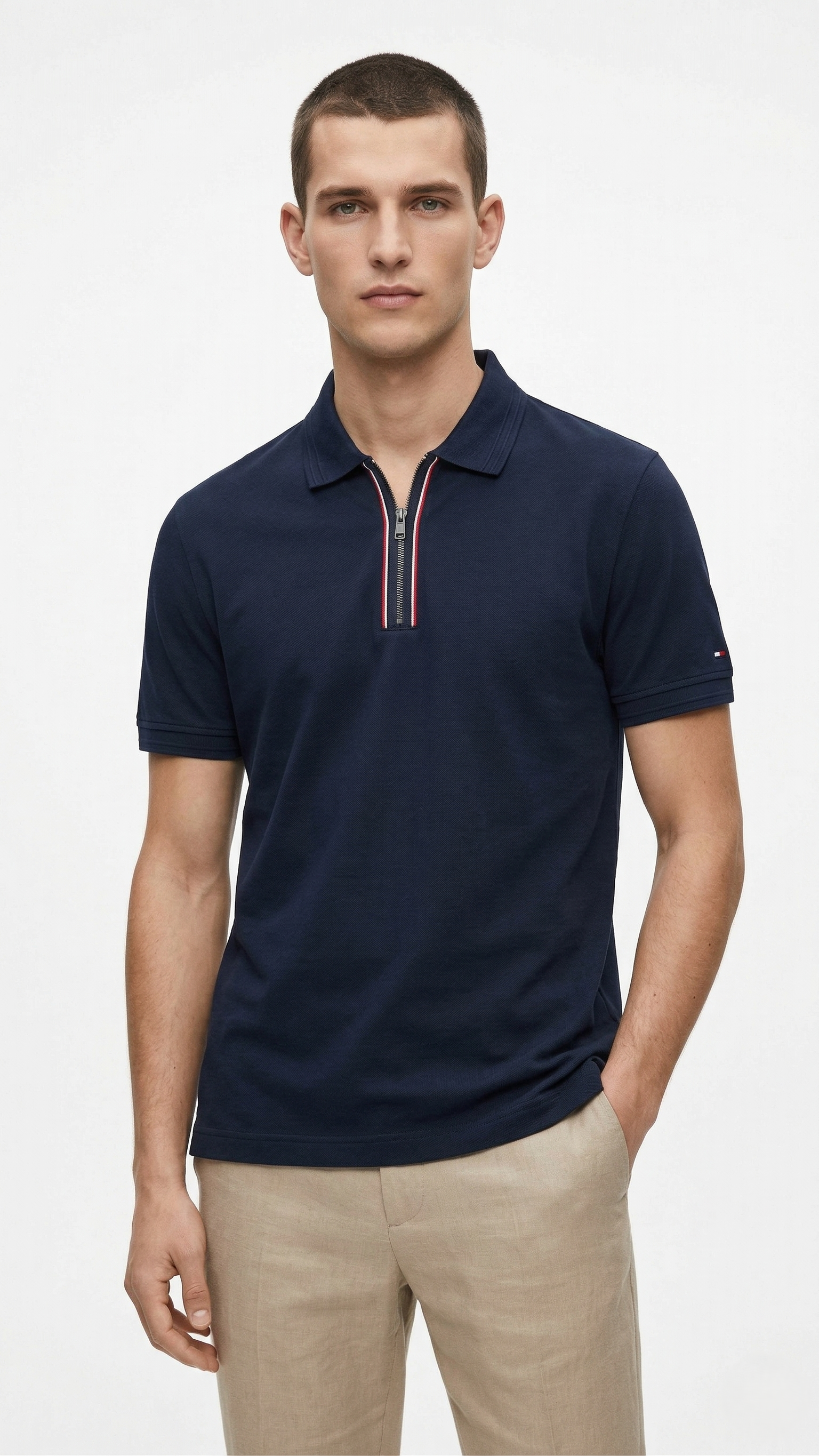 Tommy Polo Navy 1427 Navy / M