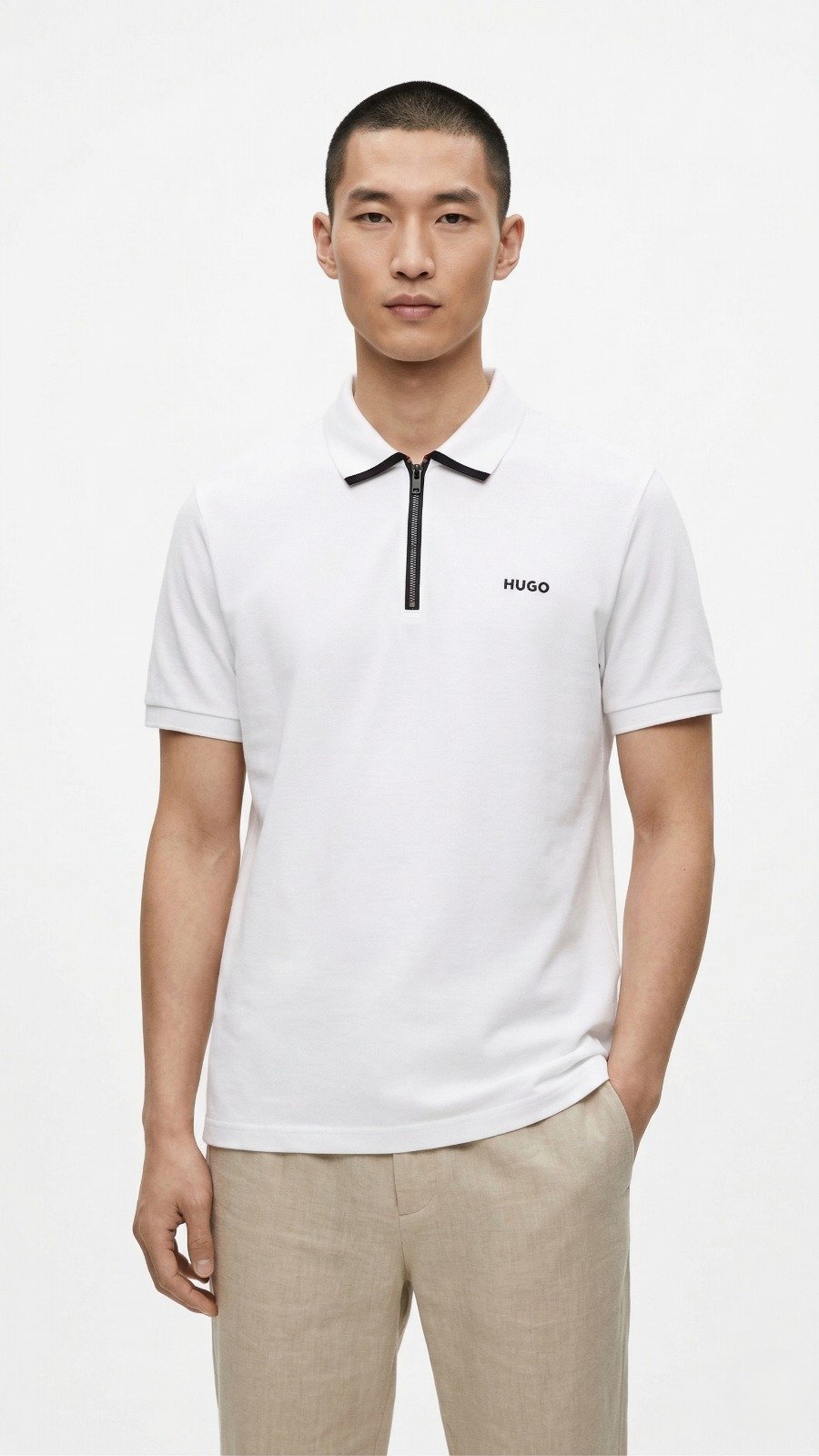 Boss Polo White 1403 White / 2Xl