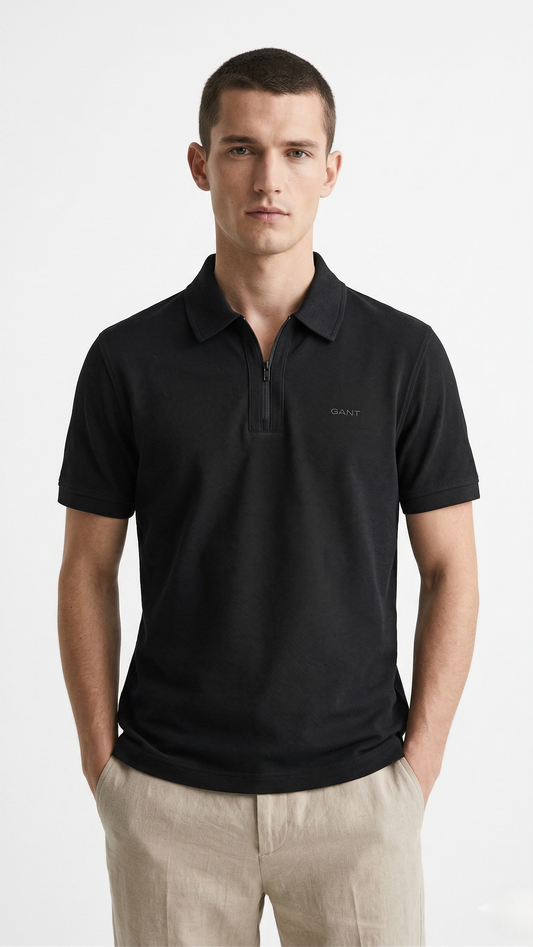 Gant Polo Black 10033 Black / L