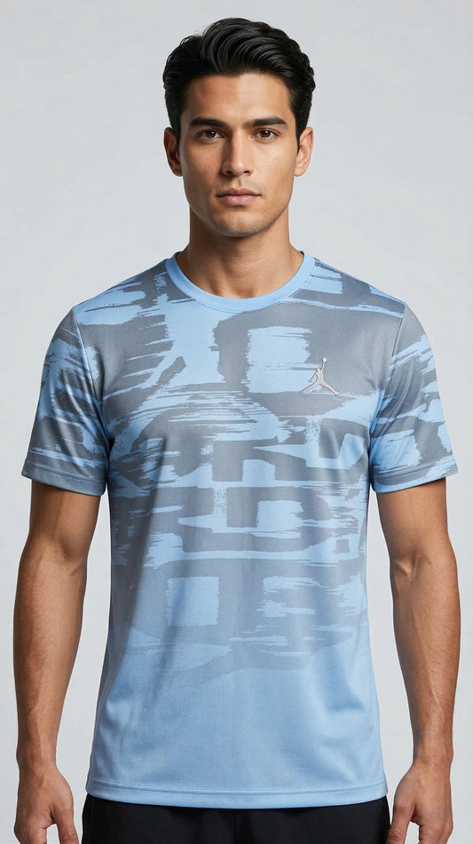 Jordan T-Shirt Blue Dri-Fit Blue / S