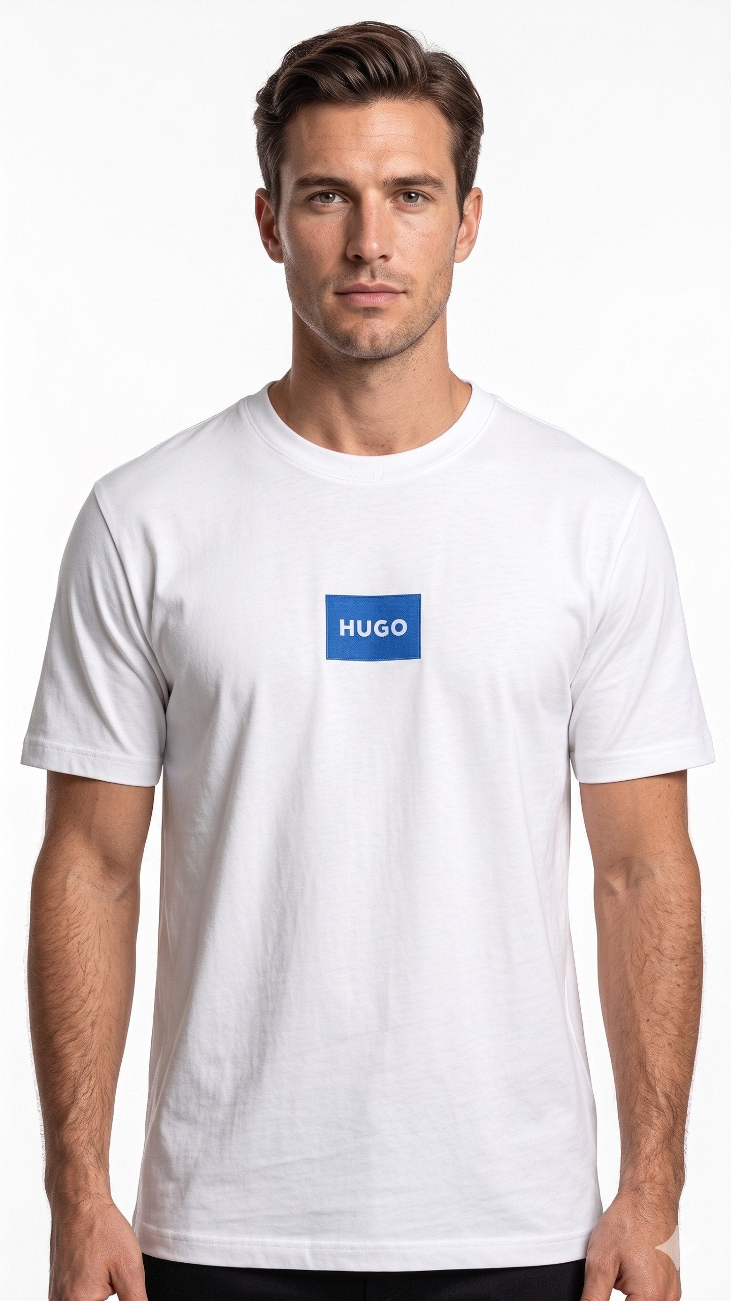 Boss T-Shirt White&Navy 01 White&Navy / M