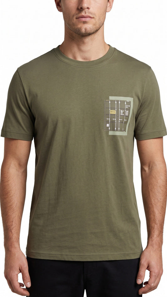 Boss T-Shirt Green 017 Green / Xl