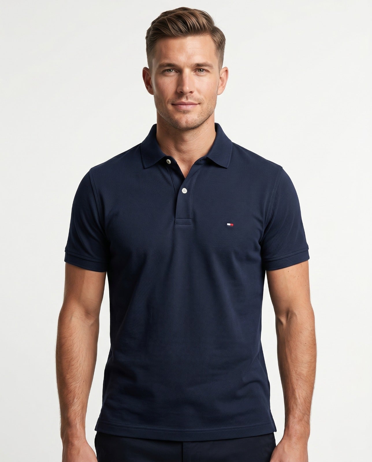 Tommy Polo Navy 01 Navy / L