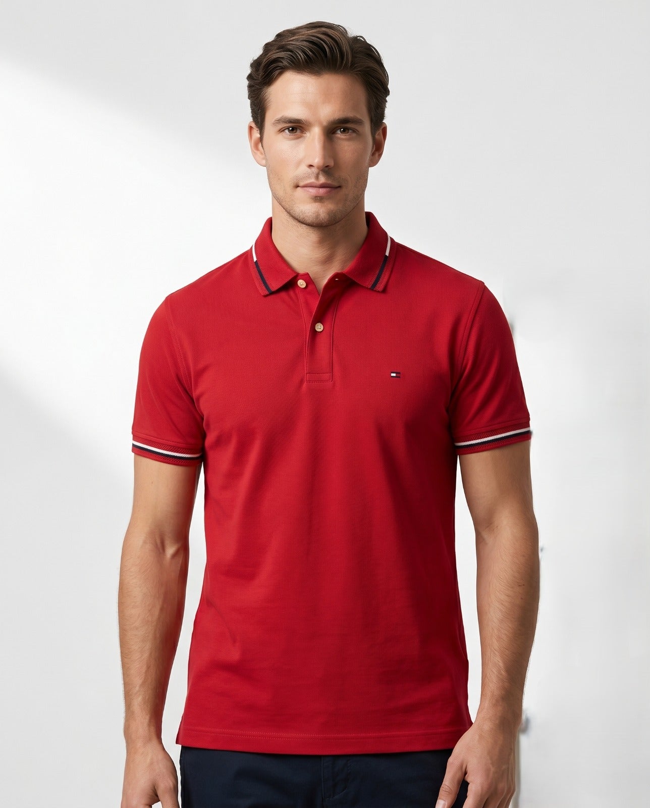 Tommy Polo Red 01 Red / M