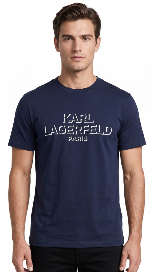 Karl T-Shirt Navy&White 015 Navy&White / S