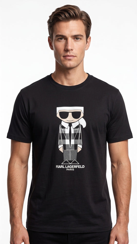 Karl T-Shirt Black&White 019 Black&White / Xl