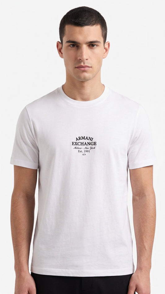 Armani Exchange White 012 White / L