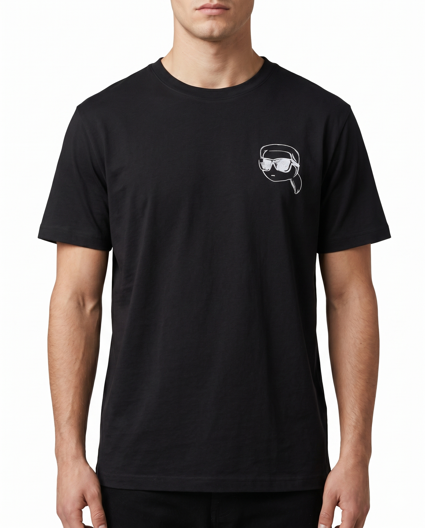 KARL T-SHIRT 2225 BLACK / Xlarge