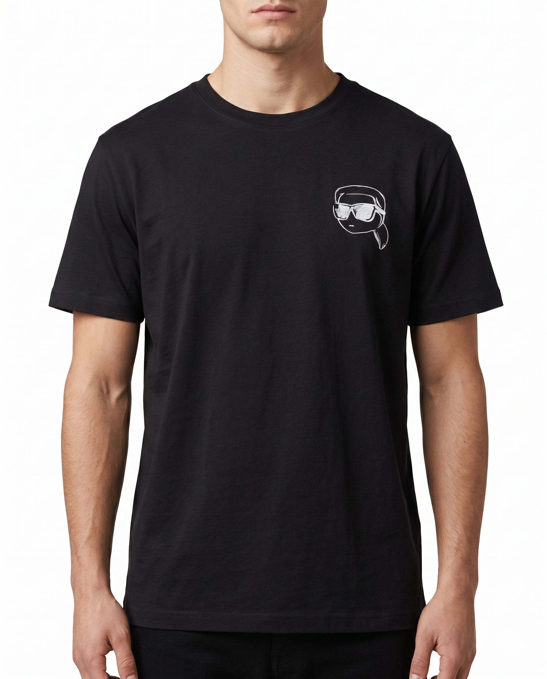 KARL T-SHIRT 2225 BLACK / Xlarge