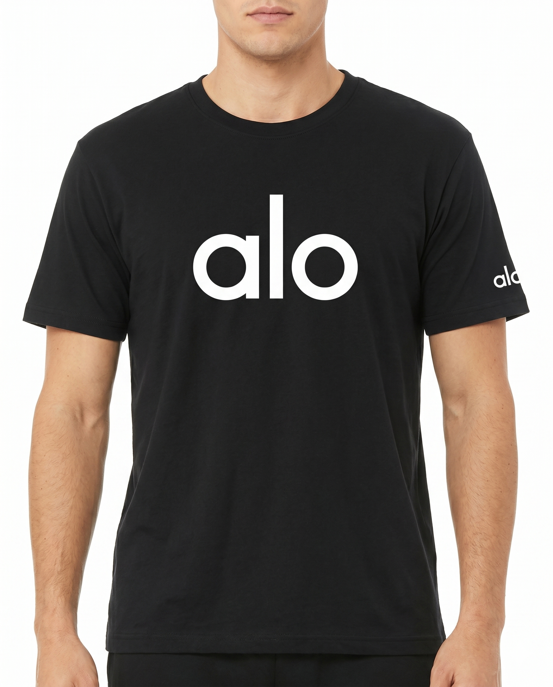 ALO T-SHIRT 2376 BLACK / Xlarge