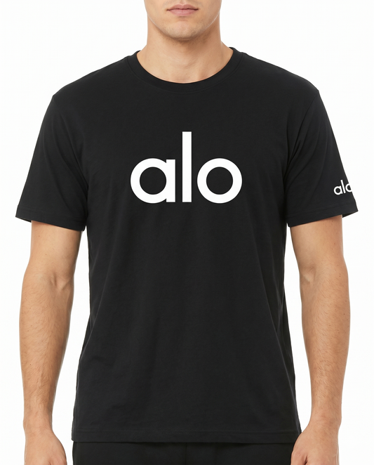 ALO T-SHIRT 2376 BLACK / Xlarge