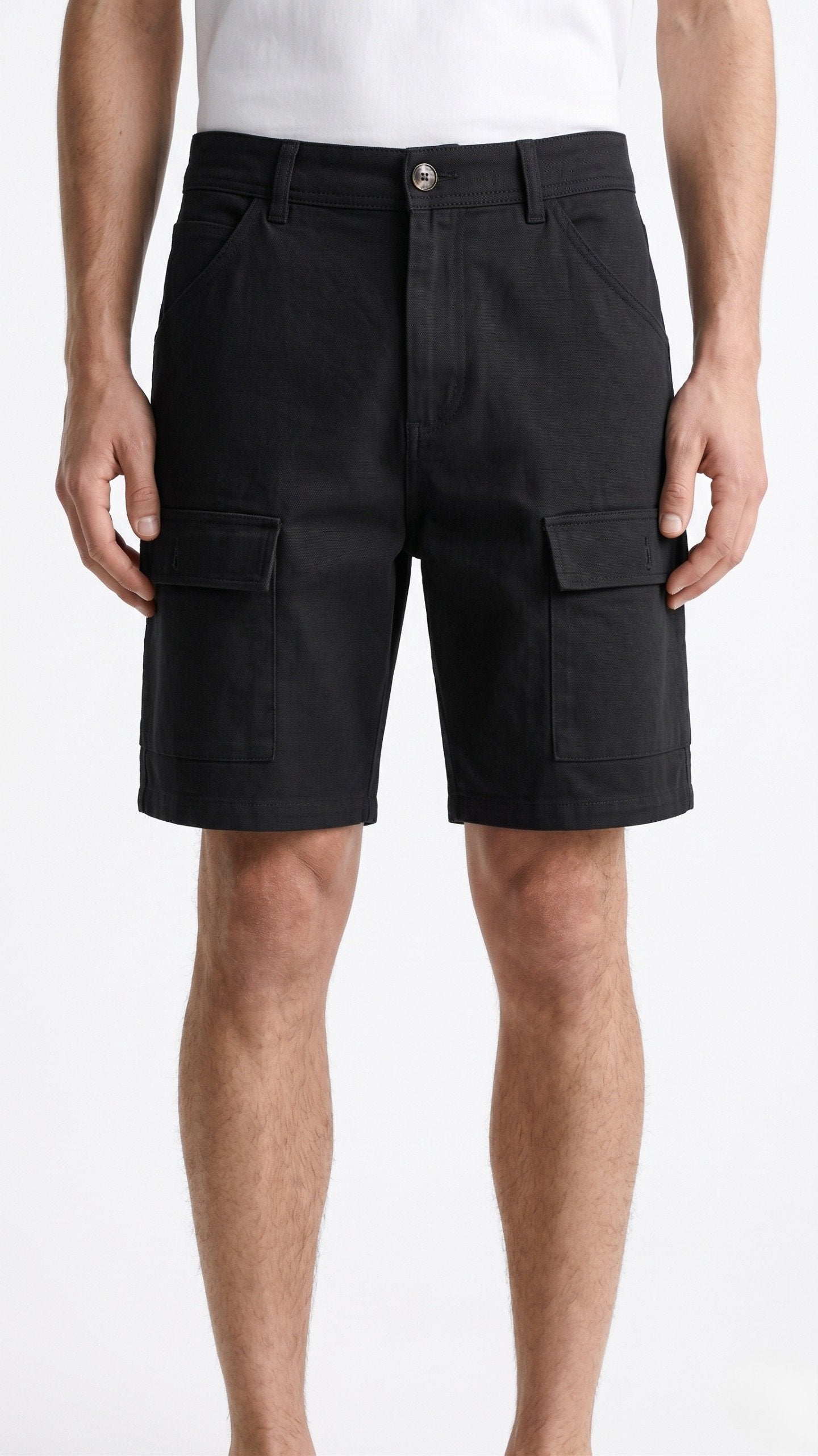 TOMTAILOR SHORT BLACK / Small