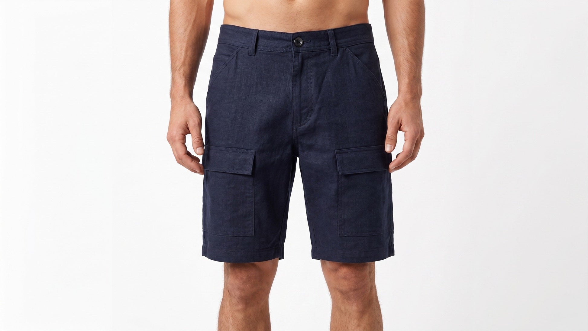 TOMTAILOR SHORT NAVY / Large