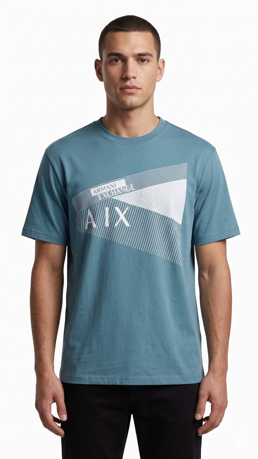 ARMANI EX. T-SHIRT 02 BLUE / Xlarge