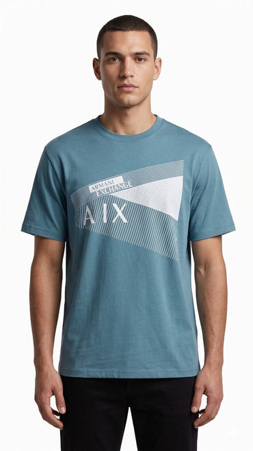 ARMANI EX. T-SHIRT 02 BLUE / Xlarge