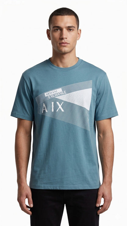 ARMANI EX. T-SHIRT 02 BLUE / Xlarge