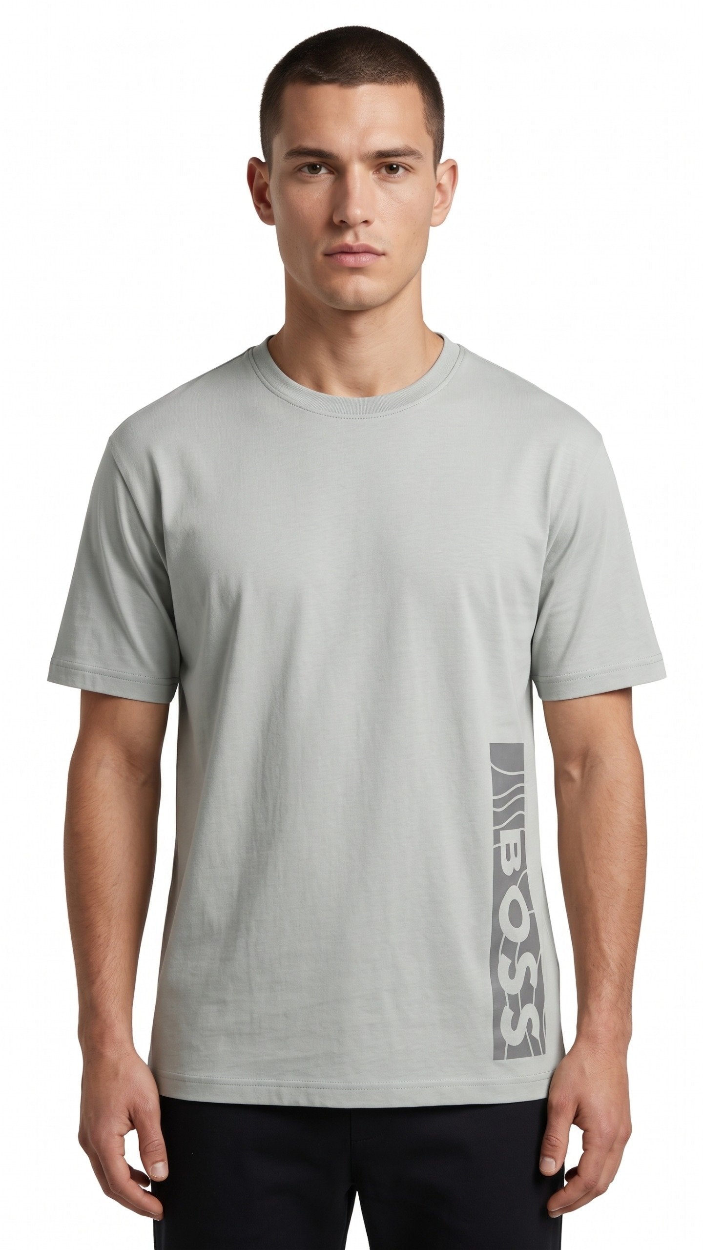 BOSS T-SHIRT 04 GREY / Large