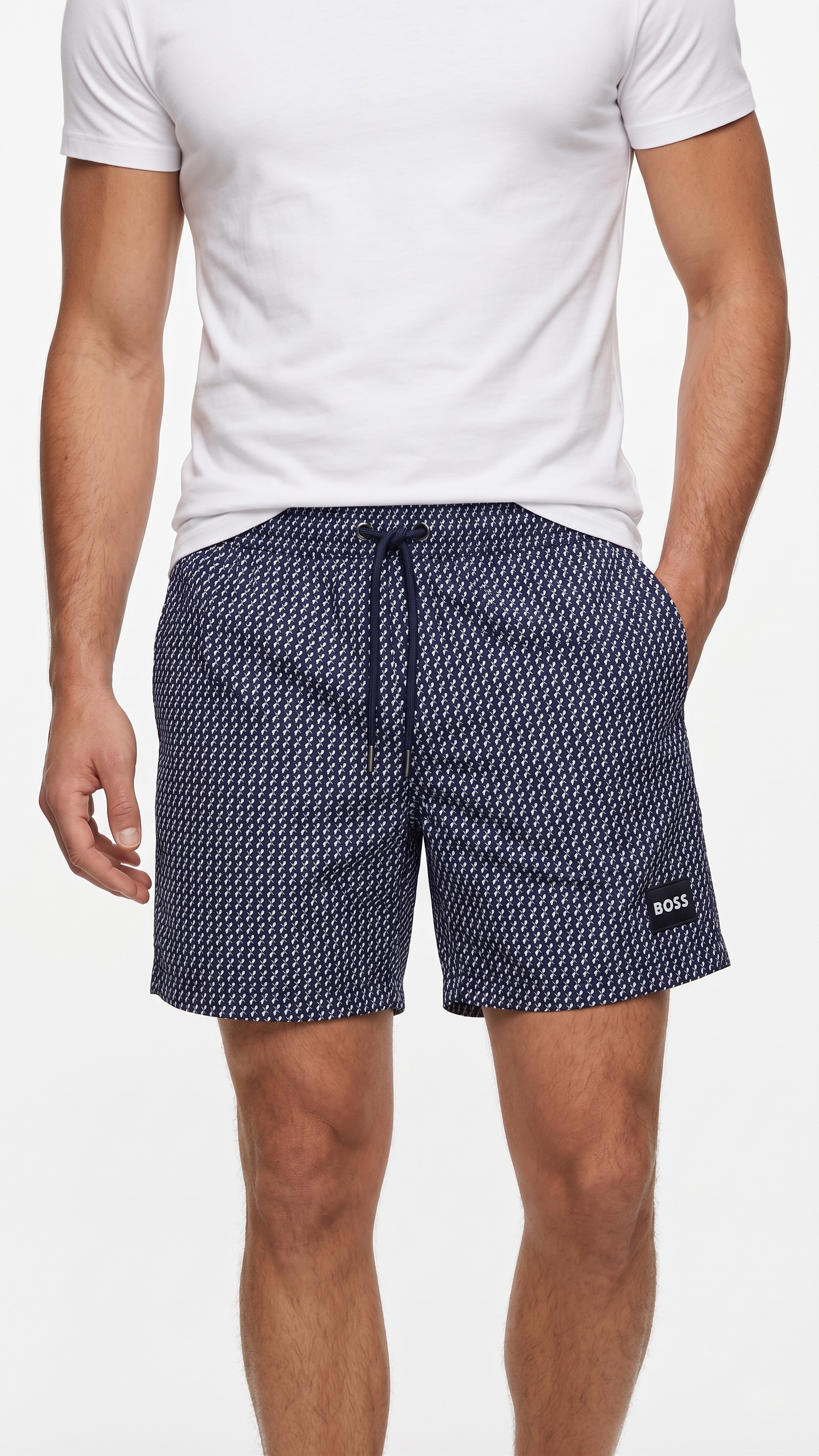 BOSS SWIM SHORT 01 navy / S
