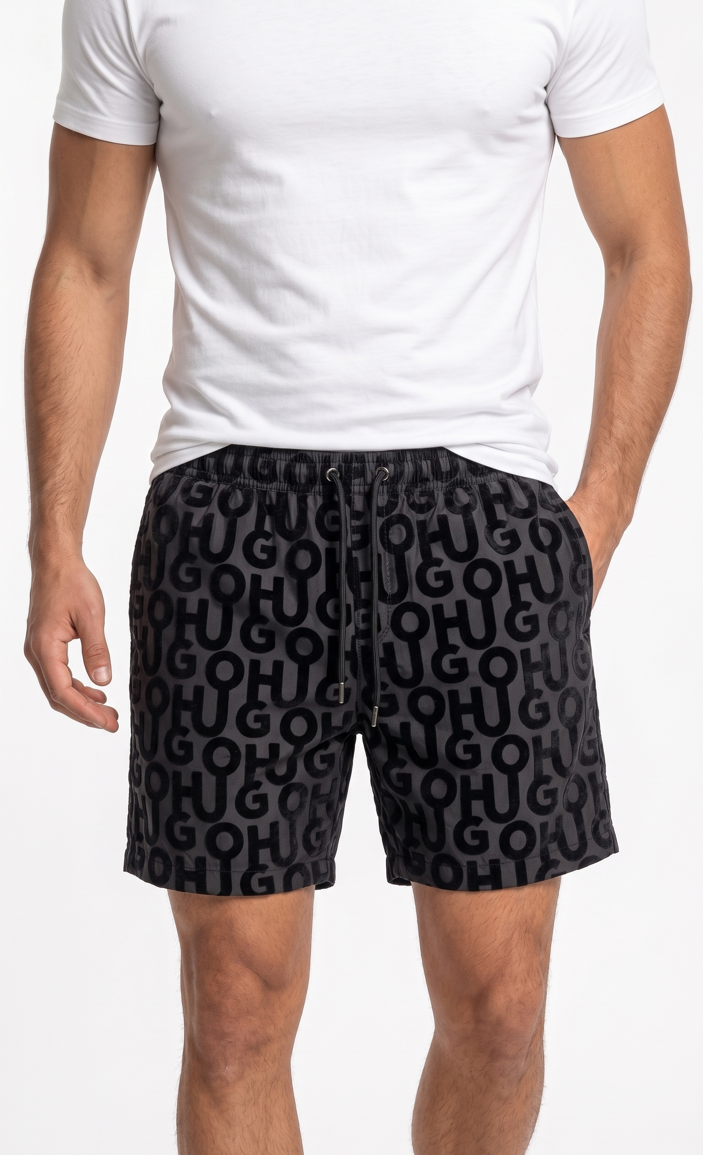 BOSS SWIM SHORT BLK black / S