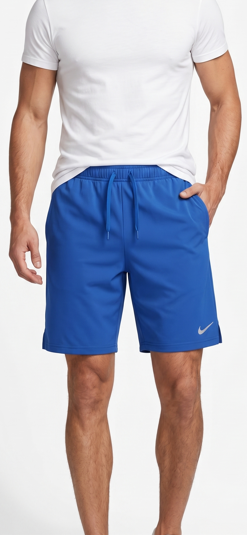 NIKE SHORT royal blue / S