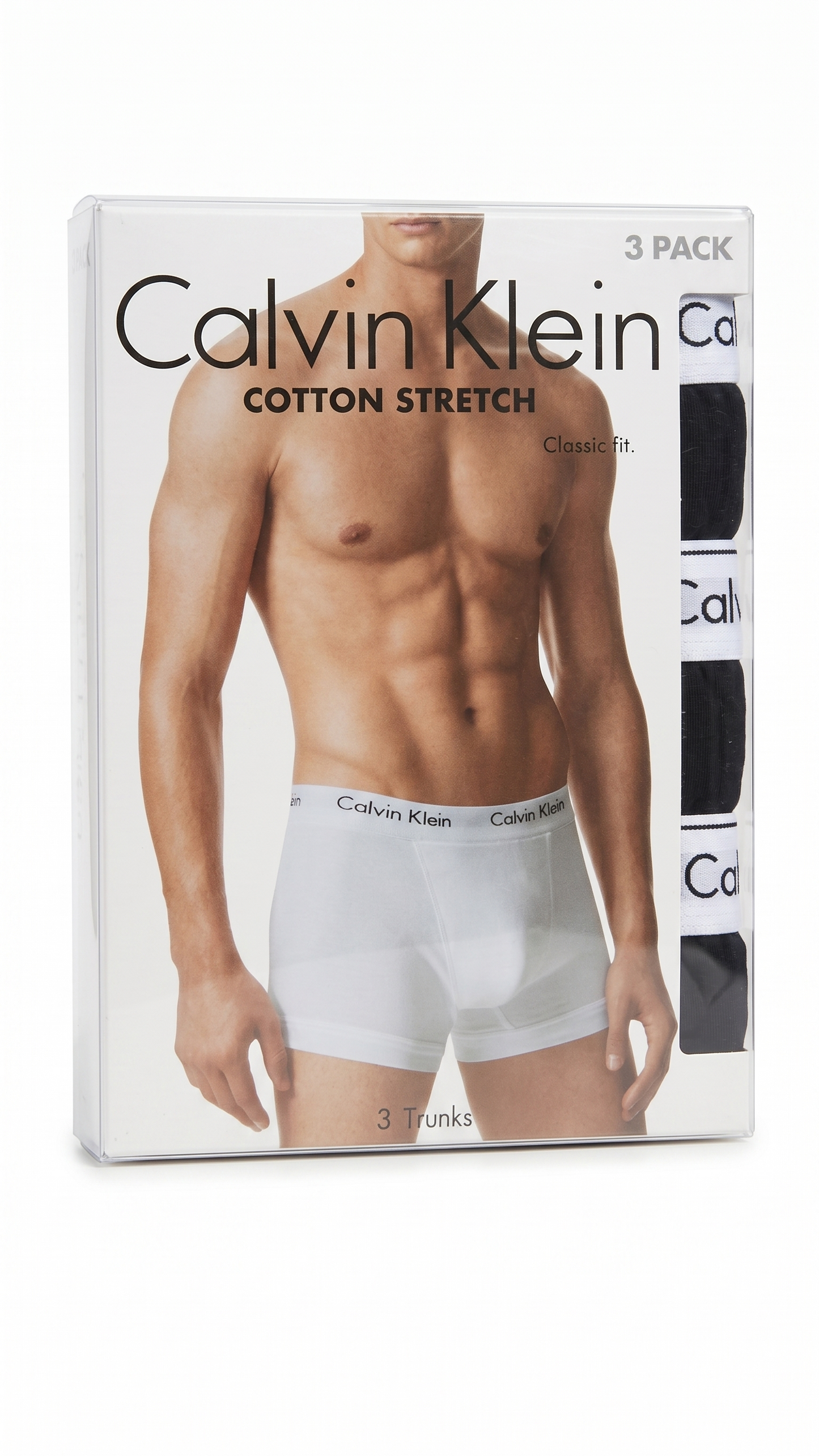 CALVIN KLEIN BOXERS *3 02 black / S