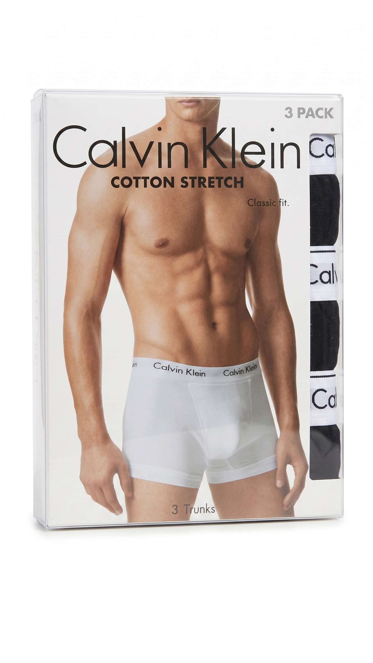 CALVIN KLEIN BOXERS *3 02 black / S